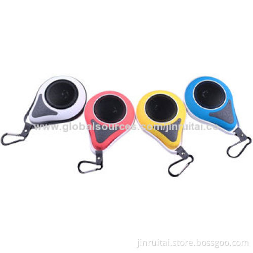2014 Newest Design Outdoor Water Drop-shaped IPX6 Waterproof Bluetooth Speaker, with Suction Cup